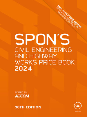cover image of Spon's Civil Engineering and Highway Works Price Book 2024